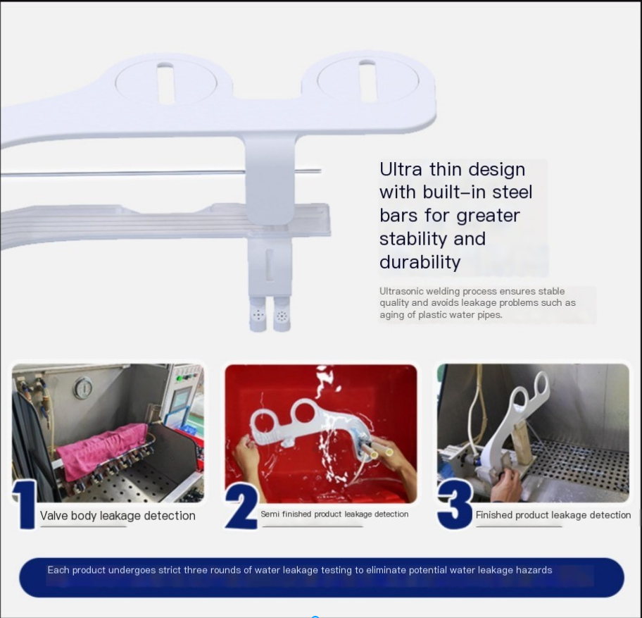 The Fresh Wash™ Non-Electric Dual-Nozzle Bidet