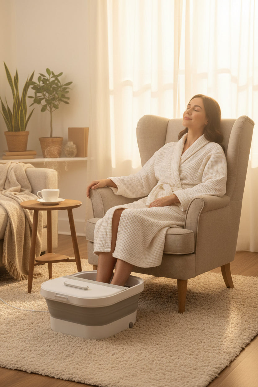 THE FOOT SOAK