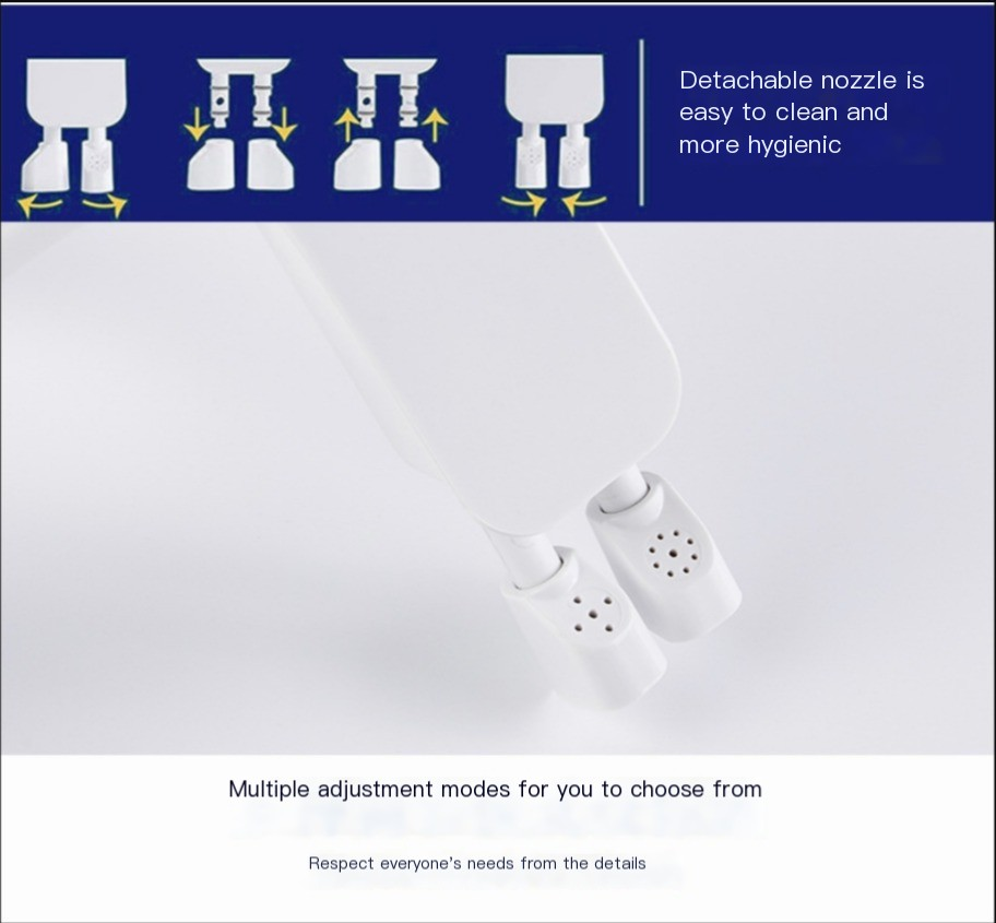 The Fresh Wash™ Non-Electric Dual-Nozzle Bidet