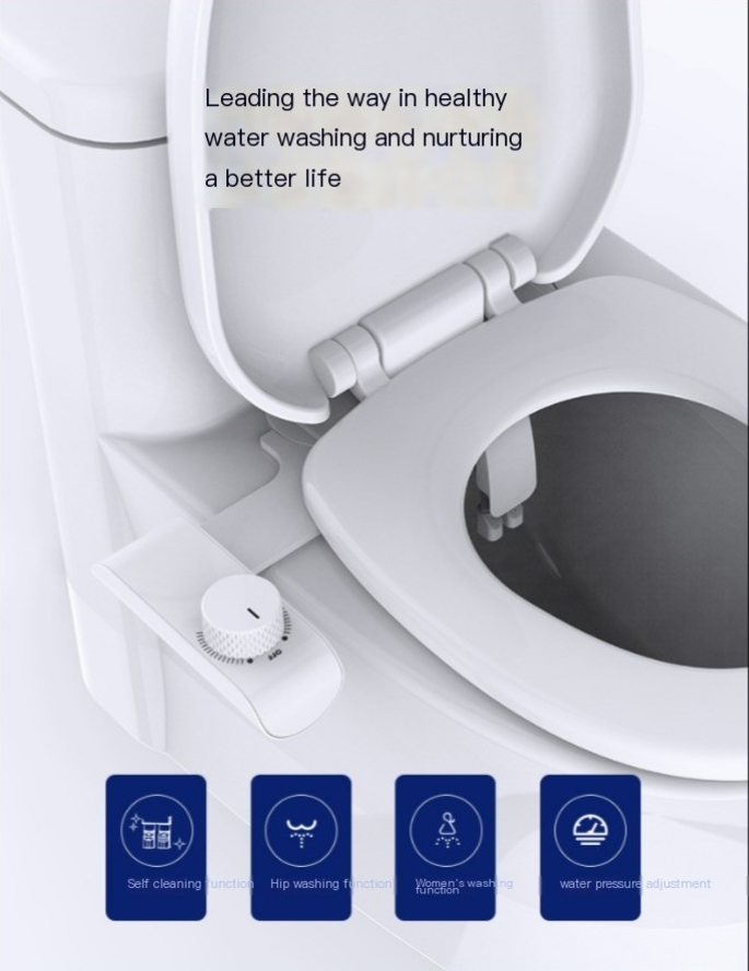 The Fresh Wash™ Non-Electric Dual-Nozzle Bidet