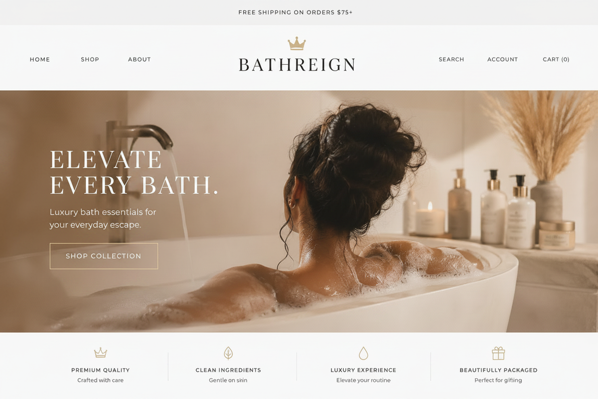 Bathreign Hero — Spring Color Grade