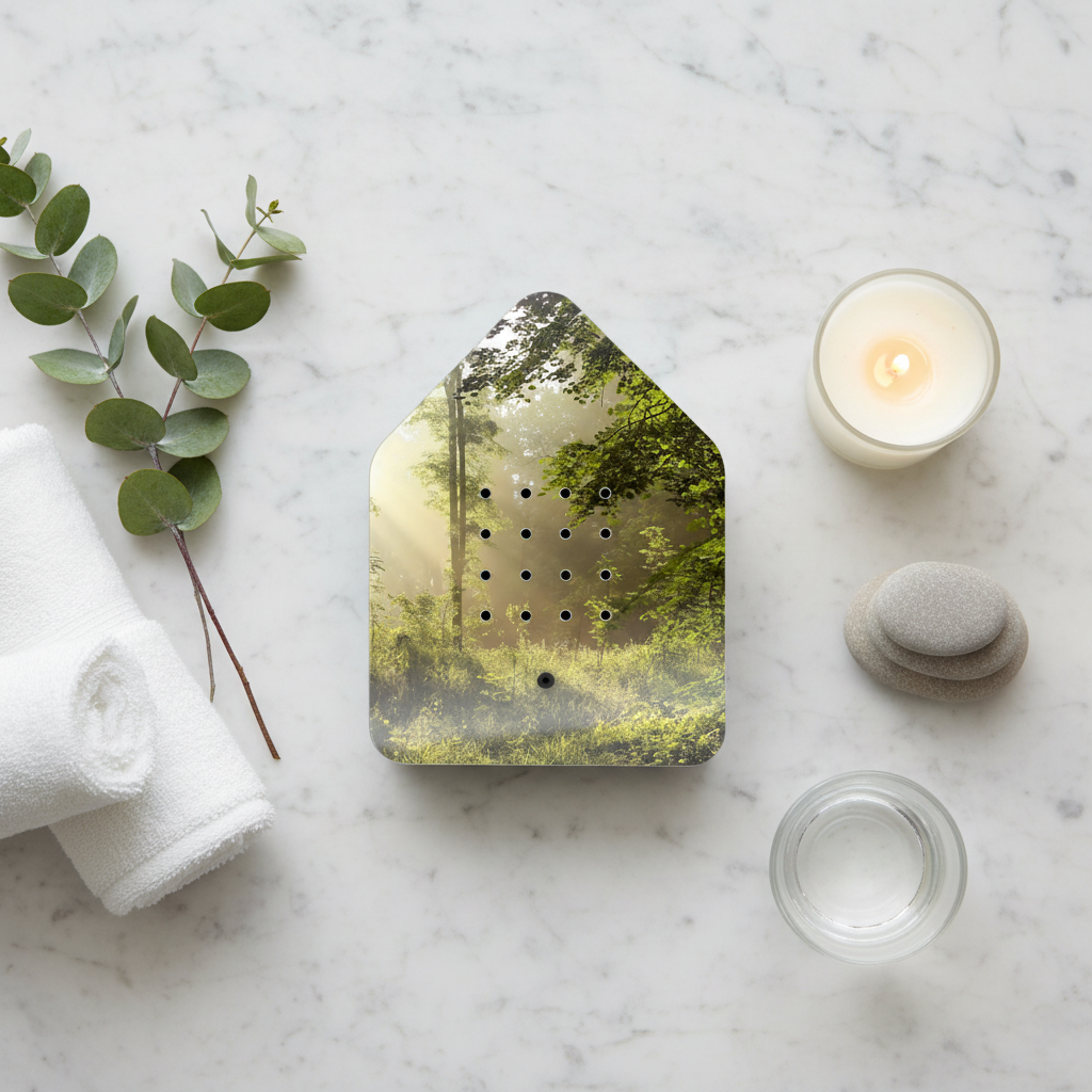 Birdsong Sound Box — Flat Lay